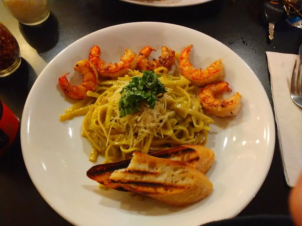 Shrimp Alfredo Pasta